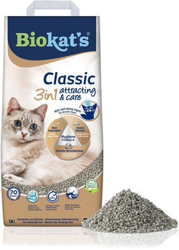 Biokat's Classic Attracting & Care - Kattenbakvulling - Klontvormend - 18 L