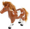Spaarpot Horse bruin of zwart aardewerk 17,8x6,8x18,2cm