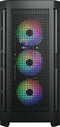 Cougar Duoface Pro RGB - Tower - 2 panelen met RGB-verlichting en luchtstroom - Zwart