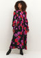 Kaffe KAflorina - Shirt Dress Dames Jurk - Maat 42 - Met ceintuur