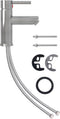 vidaXL - Wastafelkraan - 130x176 - mm - zilverkleurig