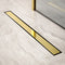 Mirlux Douchegoot - 80 cm - RVS 304 - Goud - Tegelrooster (omkeerbaar)