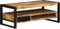 vidaXL - Salontafel - 90x50x36 - cm - massief - ruw - mangohout