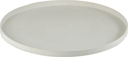 J-Line plateau Rond Klassiek - ijzer - wit - large