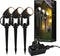 Briloner Connect to Shine - Tuinspot - 3x LED - IP65 - warm wit licht - Ø4x2.5 cm (set van 3)