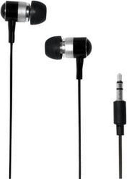LogiLink HS0015A In-ear Stereofonisch Bedraad Zwart mobiele hoofdtelefoon