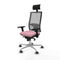 Bureaustoel met hoofdsteun Piqueras y Crespo 3D086G1 Roze