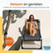 Goliving Ligbed - 5 Standen - 188 x 56 x 29 cm - Inklapbaar Zonnebed - Zwart