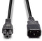 Lindy 30343 - Stroom Aansluitkabel - C14 male naar C5 - 5 m - Zwart