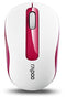 Rapoo M10 Plus - Draadloze muis - 1000 DPI - Rood