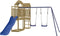 vidaXL - Speelhuis - geïmpregneerd - grenenhout
