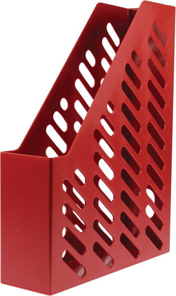 HAN tijdschriftencassette - KLASSIK - afmetingen 76x248x320mm - rood - formaat A4/C4 - HA-1601-17