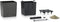 LECHUZA CUBE PREMIUM 50 - Plantenbak - met uitneembare binnenbak - met bewateringssysteem - ALL-IN-ONE set met LECHUZA-PON - zilver metallic