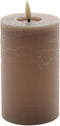 led kaars beige 12,5x7,5cm