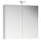 Allibert Spiegelkast 80 cm - LED Verlichting - Glanzend Wit