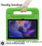 iMoshion Tablet Hoes Kinderen Geschikt voor Samsung Galaxy Tab A8 (2021/2022) - iMoshion Kidsproof Backcover met handvat - Groen