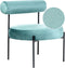Fauteuil ALPHA Fluweel Turquoise