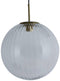 Light & Living Magdala - Hanglamp - Glas Ø40cm - Modern - Grijs