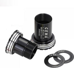 Cema Bracketas BB386 SRAM DUB-RVS-zwart