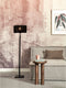 GOOD&MOJO Vloerlamp Iguazu - Bamboe/Jute Zwart - Ø30x126cm - - Staande lampen voor Woonkamer - Slaapkamer