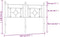 vidaXL - Hoofdbord - 140 - cm - metaal - wit