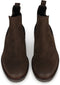 PS Poelman HUDSON - Chelsea boots - Nubuck leer - Donker bruin - Maat 42