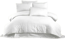 Dekbedovertrek set - 3 Onderdelen - Katoen Polyester - Wit (3 stuks)
