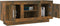 vidaXL - Tv-meubel - 102x35x45 - cm - bewerkt - hout - gerookt - eikenkleurig