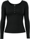 PIECES PCKITTE LS TOP NOOS BC - Dames Longsleeve - Biologische katoenmix - Maat L