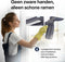 Samako CrystalClear - Elektrische Raamwisser - 3-in-1 met Sprayfunctie - Blauw