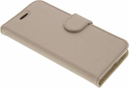 Accezz Hoesje Geschikt voor Samsung Galaxy J3 (2016) / J3 Hoesje Met Pasjeshouder - Accezz Wallet Softcase Bookcase - goud