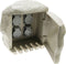Heitronic 36314 Buitenstopcontact Granietgrijs (mat) Steenlook