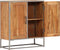 vidaXL - Dressoir - 65x30x75 - cm - massief - acaciahout