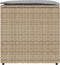 vidaXL - Kussenbox - Beige - 50x50x50 - cm - Poly - Rattan