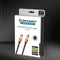 Oehlbach NF SUBWOOFER CABLE - Subwooferkabel - 300cm - 24-karaats vergulde contacten - Bordeaux Rood