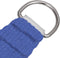 vidaXL - Zonnezeil - 160 - g/m² - rechthoekig - 6x8 - m - HDPE - zwart