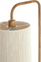 Light & Living Vloerlamp Donio - Naturel/Crème - 33.5x28x155cm - Modern - Staande lampen voor Woonkamer - Slaapkamer