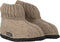 Bergstein Cozy - Unisex sloffen 100% scheerwol - Beige