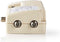 Nedis Power-Inserter voor CATV - 40-862 MHz - Tussenschakeldemping: -5 dB - 75 Ohm - ABS - Wit