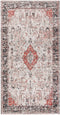 ATTERA - Laagpolig vloerkleed - Rood - 80 x 150 cm - Katoen