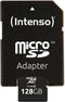 Intenso 3413491 - microSDXC-kaart 128 GB Class 10 - incl. SD-adapter
