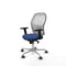 Piqueras y Crespo 2D086G0 - Bureaustoel - Verstelbare hoogte met armleuning - Marineblauw