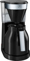 Melitta Easy Top Therm II - Filterkoffiezetapparaat 1L - 1050 W - Zwart