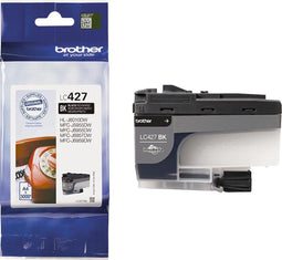 Brother inktcartridge, 3.000 pagina's, OEM LC-427BK, zwart 5 stuks