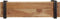 vidaXL - Wandschap - 110x33x45 - cm - massief - acaciahout
