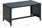 vidaXL - Salontafel - 70x40x38 - cm - poly - rattan - zwart