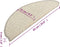 vidaXL - Trapmatten - zelfklevend - 15 - st - 65x21x4 - cm - zilverkleurig