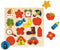 Jumbo - Goula - Vormenpuzzel Silhouette Junior Hout 15 Stukjes