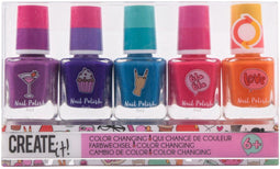Canenco - Nagellak color changing - Set van 5 multicolor (5-pack)