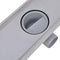 vidaXL - Douchegoot - rechthoekig - 1030x140 - mm - roestvrij - staal